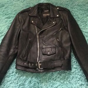 Wilson’s motorcycle jacket